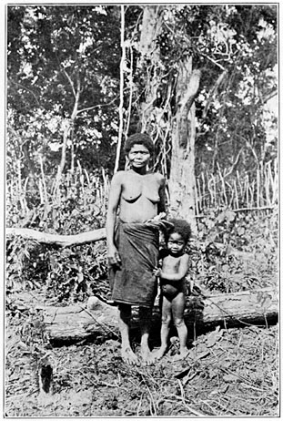 Negrito woman and daughter, Bataan.
