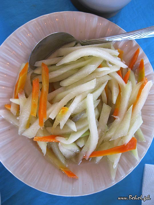 Chayote and Carrots Vegetables