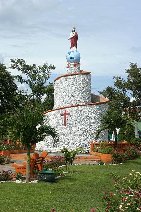 Calape Church Statue