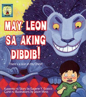 Book Cover of May Leon sa aking Dibdib