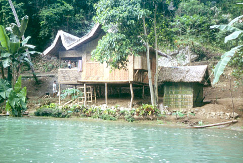 House at the Loboc river